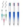 Bolígrafo BIC 4 tintas con cuerpo bicolor brillo