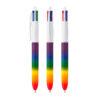 Bolígrafo BIC 4 tintas Rainbow multicolor