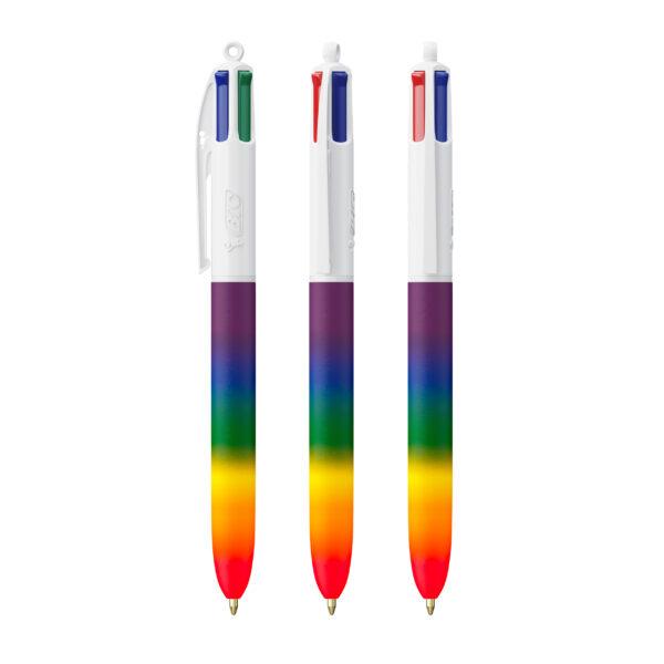 Bolígrafo BIC 4 tintas Rainbow multicolor