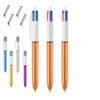 Bolígrafo 4 en 1 BIC cuerpo de color metálico