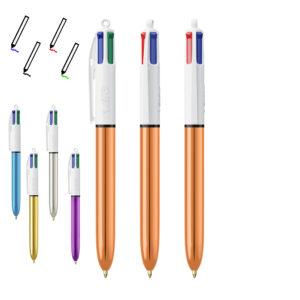 Bolígrafo 4 en 1 BIC cuerpo de color metálico