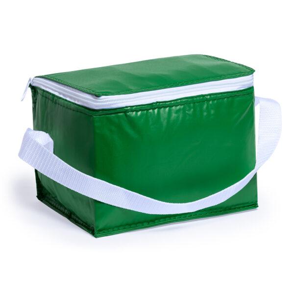 Nevera pequeña verde de PVC