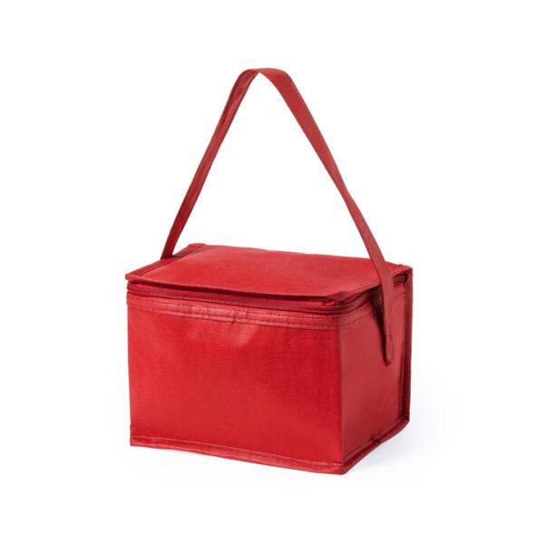 Bolsa isotérmica roja en non-woven