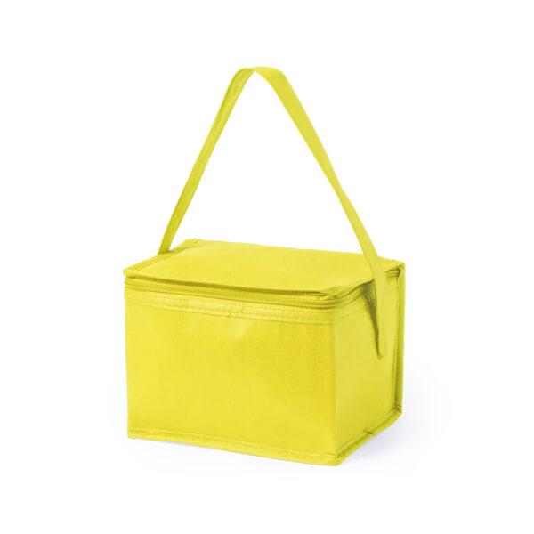 Bolsa de isotérmica amarilla en non-woven