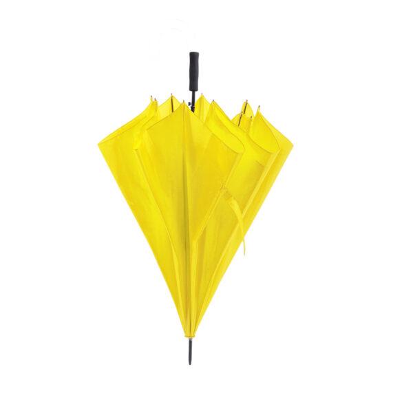 Paraguas grande amarillo