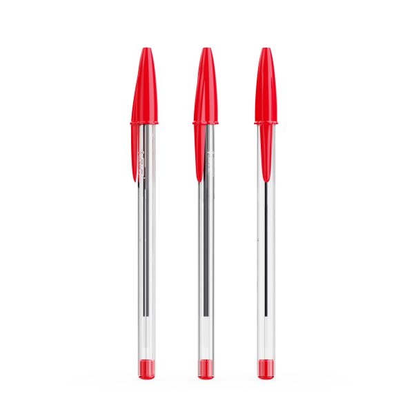 Bolígrafo BIC rojo