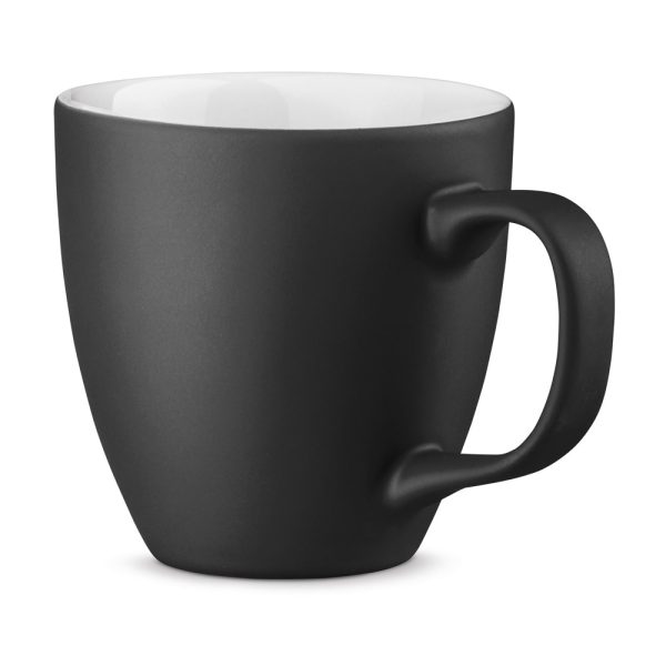 Taza negra de fabricación Europea