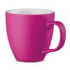 Taza rosa oscuro acabado mate