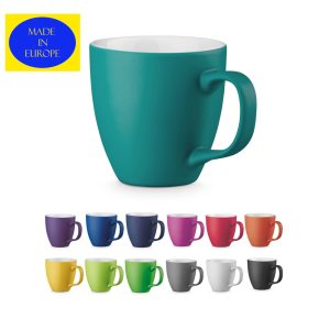 Taza de porcelana hidroglaseada de 450 ml