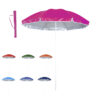 Sombrilla de playa con protección UV