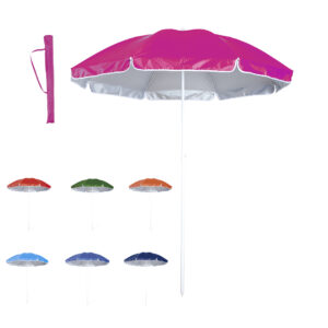 Sombrilla de playa con protección UV