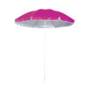 Sombrilla fucsia para playa