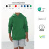 Sudadera de niño con capucha personalizada