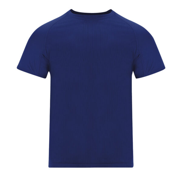 Camiseta técnica transpirable azul marino