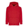 Sudadera de niño rojo vivo