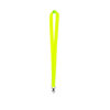 Lanyard amarillo fosforito