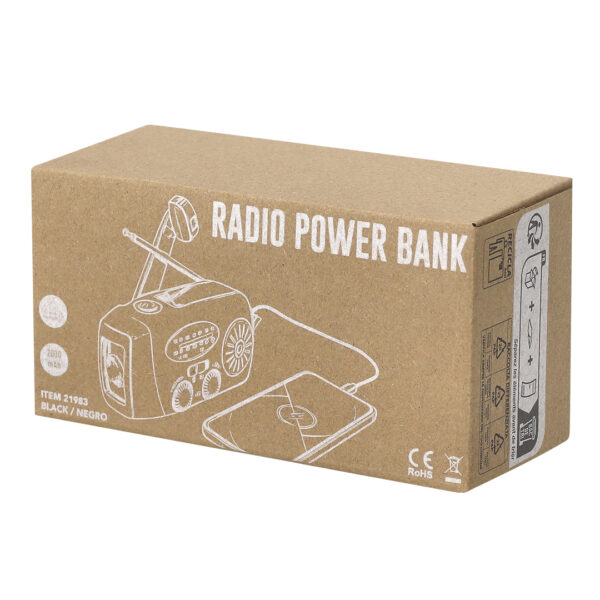 Caja presentación radio emergencia
