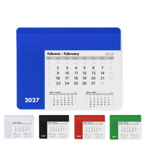 Alfombrilla calendario 2027 personalizada