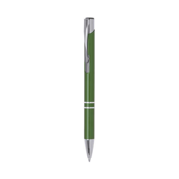 Bolígrafo metálico verde