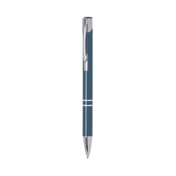 Bolígrafo metálico azul marino personalizado