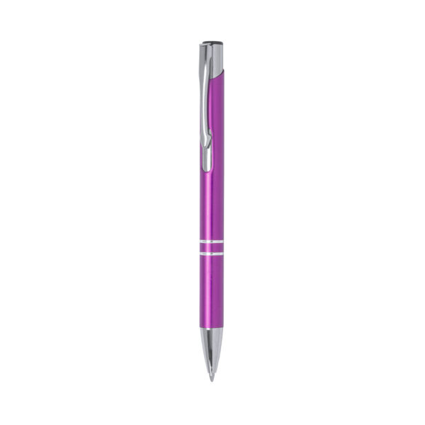 Bolígrafo de aluminio fucsia