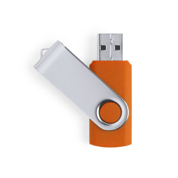 Memoria USB naranja de 32 GB personalizable