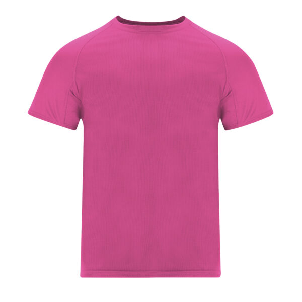 Camiseta técnica transpirable fucsia