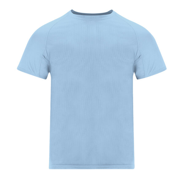 Camiseta técnica transpirable azul claro