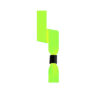 Pulsera verde fluorescente