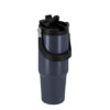 Vaso térmico de acero inoxidable reciclado azul