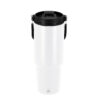Vaso térmico de acero inoxidable reciclado blanco