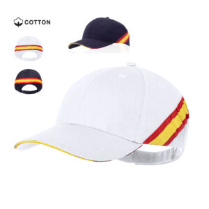 Gorra España personalizable en algodón peinado