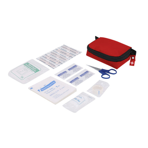 Contenido kit primeros auxilios