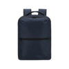 Mochila al vacío azul en poliéster personalizada
