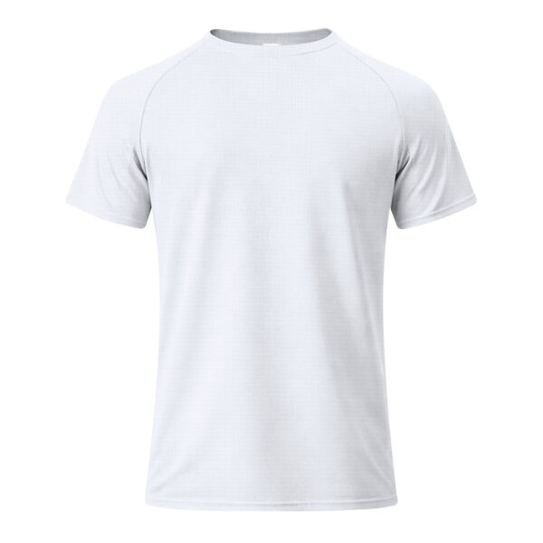 Camiseta técnica infantil blanca transpirable