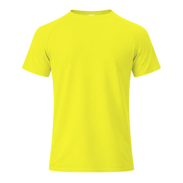 Camiseta técnica amarilla flúor