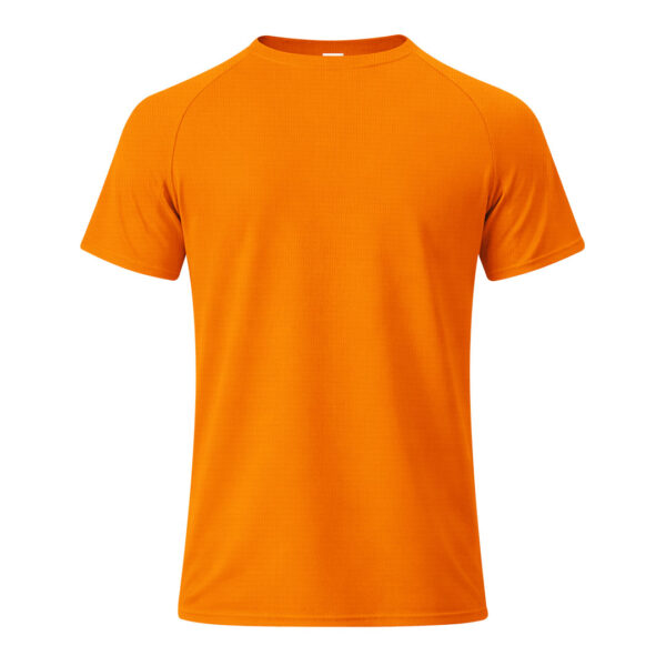 Camiseta técnica naranja flúor